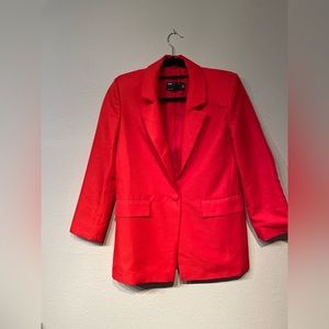 ASOS design red blazer 00